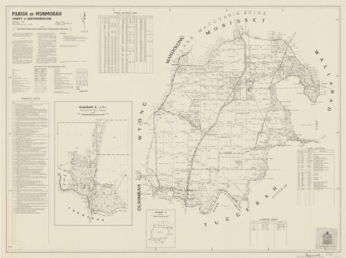 Parish of Munmorah, County of Northumberland [cartographic material] / printed & published by Dept. of Lands Sydney