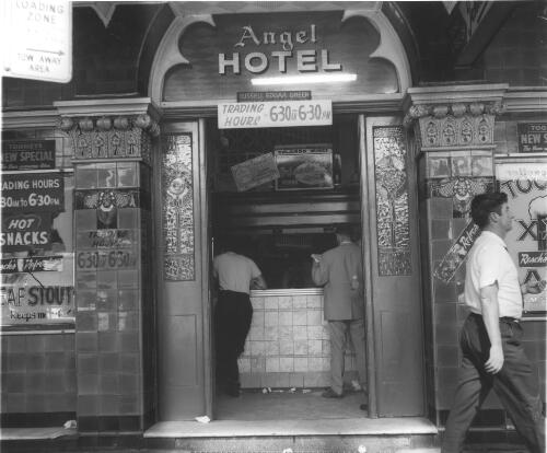 Angel Hotel, George Street, Sydney, 1964 [picture] / Raymond de Berquelle