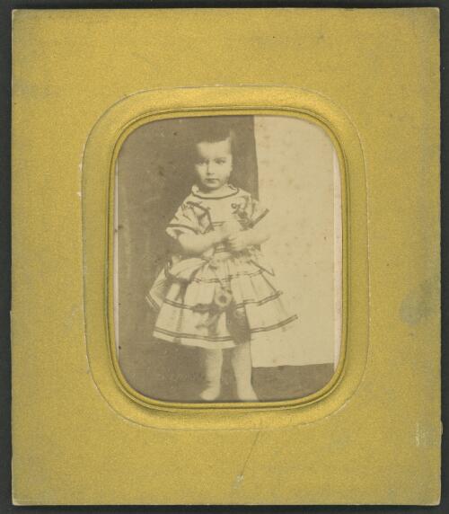 George Rodney Cherry, taken at 20 months old, 1856 [picture] / Cherry photo