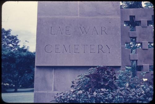 Lae War Cemetery, between 1955 and 1960, [2] [transparency] / Tom Meigan