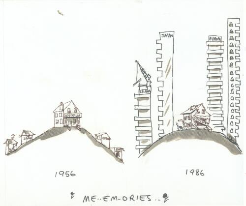 "Me-em-ories" [Memories, Australia, 1956, 1986] [picture] / Moir