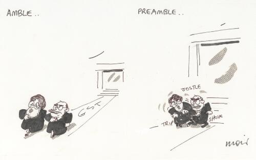 Amble - preamble [John Howard and Meg Lees] [picture] / Moir