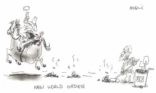 New world order, Iraq and Australia, 2002 [picture] / Moir