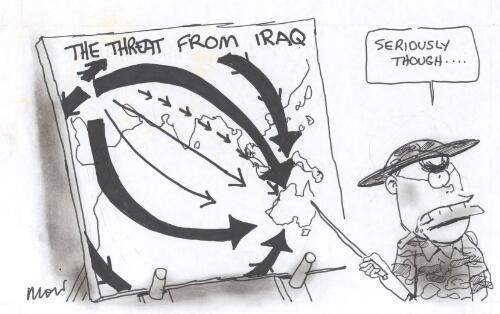 The threat from Iraq [John Howard] [picture] / Moir