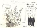 "This is our Economics Department" [wizards with horoscopes and a crystal ball in the Treasury] [picture] / Moir