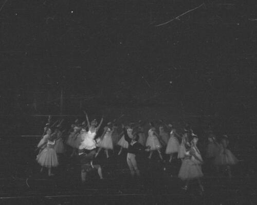 Dancers from the Original Ballet Russe in a ballet production, Theatre Royal, Sydney, September 1940 [picture] / Ivan Repin