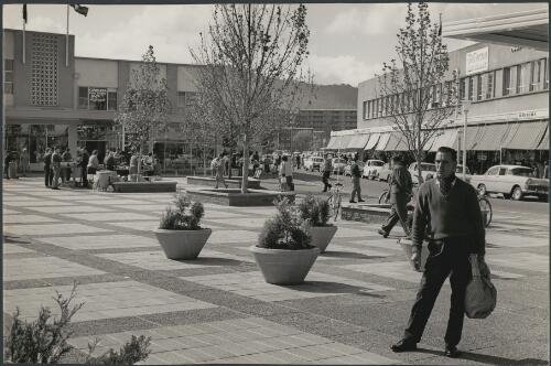 Garema Place in the city of Canberra, ca. 1960 [picture] / Jeff Carter