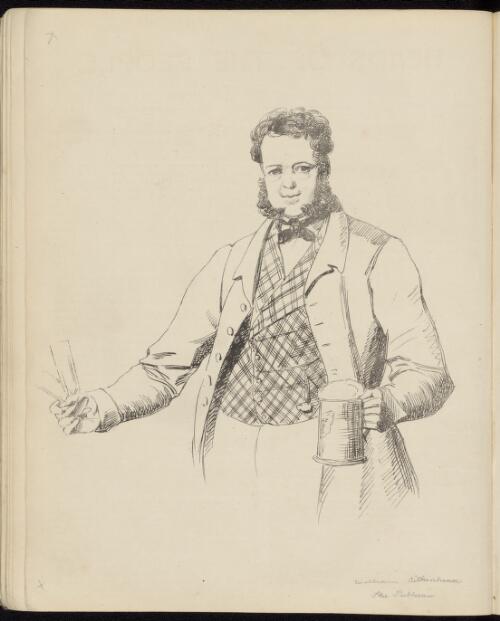 [Portrait of William Aitkenhead, the publican] [picture] / [William Nicholas]