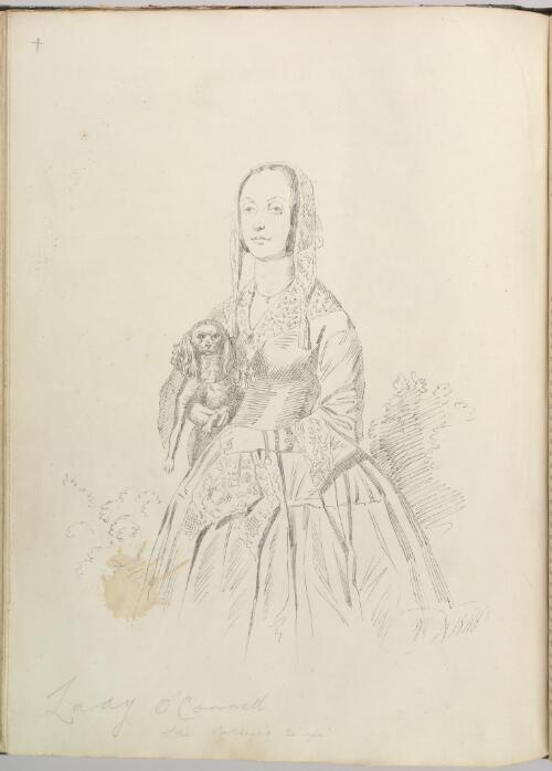 [Portrait of Lady O'Connell, the soldier's wife] [picture] / W.N