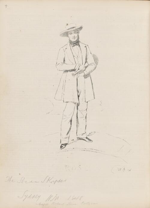 [Portrait of Captain Robert Lorn Pattison, the steam skipper] [picture] / W.N