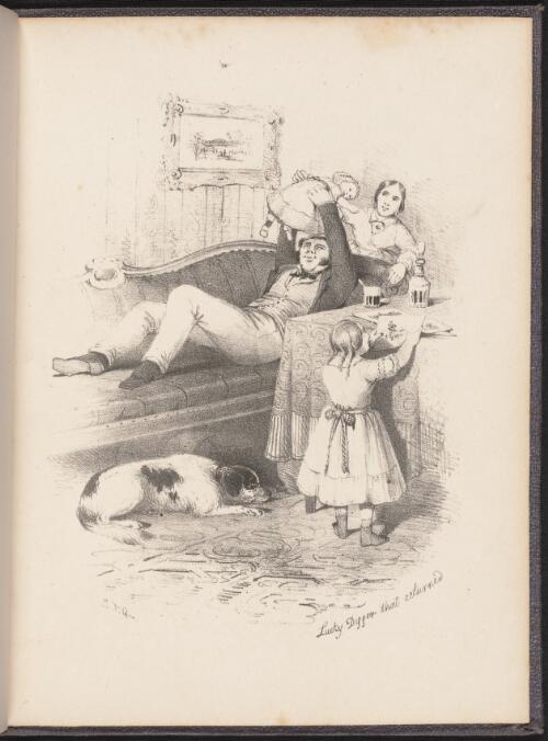 Lucky digger that returned / Samuel Thomas Gill ; lithographed and published by Macartney & Galbraith