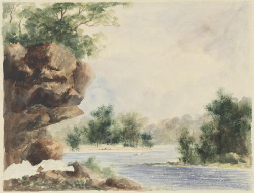 Clarence River, New South Wales, ca. 1848, 2 [picture] / [Edward Thomson]