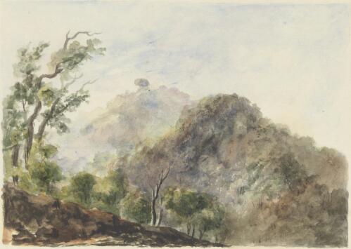 Wellington's lookout, Clarence Road, New South Wales, ca. 1848 [picture] / [Edward Thomson]