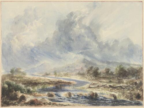On Guyra Creek, New South Wales, ca. 1848 [picture] / [Edward Thomson]