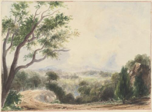 From Liverpool Range, New South Wales, ca. 1848 [picture] / [Edward Thomson]
