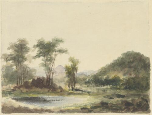 Waterhole, Grahams Valley, New South Wales, ca. 1848 [picture] / [Edward Thomson]