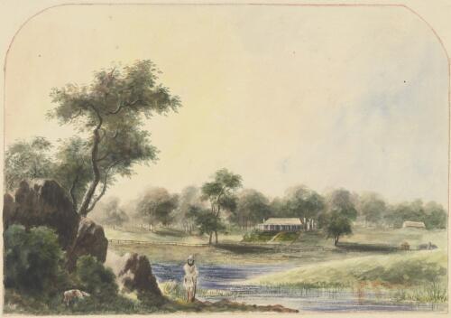 Salisbury Court, M.H. Marsh Esq., New South Wales, ca. 1848 [picture] / [Edward Thomson]
