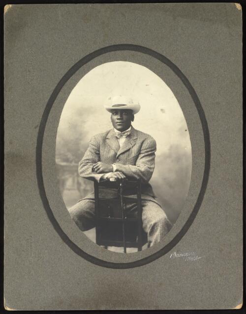 Portrait of Jack Johnson, c. 1908 [picture]