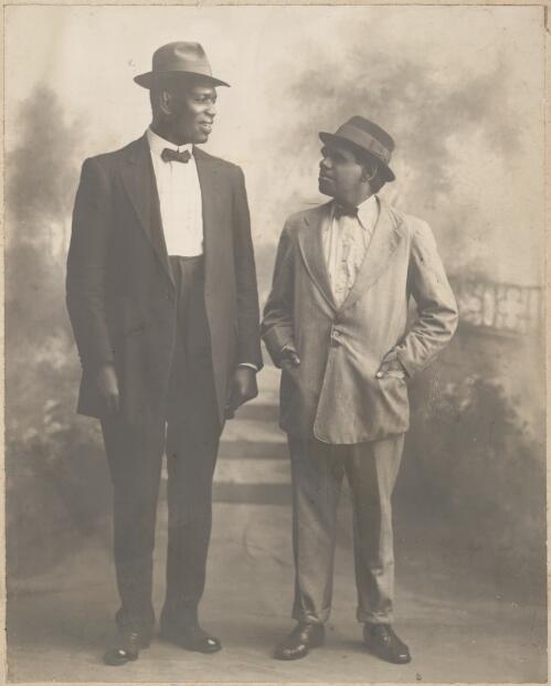 [Portrait of Peter Felix and Jerry Jerome, boxers] [picture]