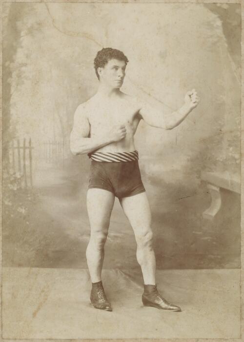Jack McGowan, lightweight champion June 1901 & again May 24, 1909 [picture]