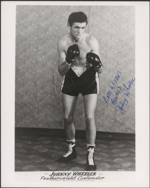 Johnny Wheeler, Featherweight Contender [picture]