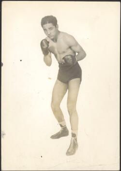 Portrait Of Boxer Danny Laverne [picture]