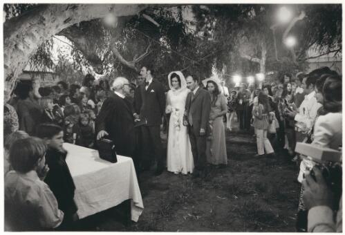 Bush wedding, Stuart Creek Station, South Australia, 1972 [picture] / Jeff Carter