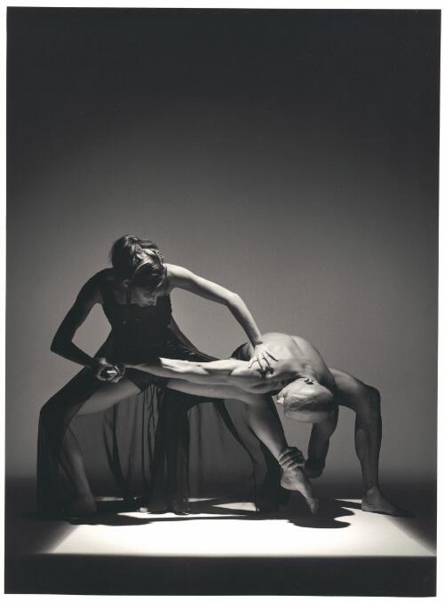 Rachel Jenson and John Leathart in Parallax, Leigh Warren and Dancers, Adelaide Festival, 1998 [picture] / Alex Makeyev