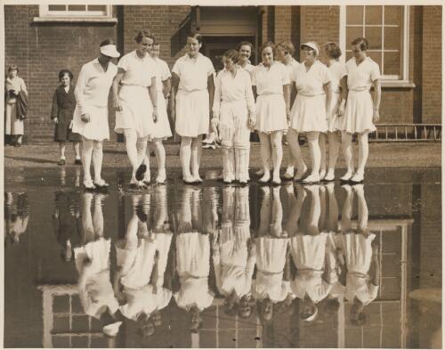 Women's Cricket Association tour of Australia, 1934-1935 [picture] / compiled by Elizabeth Green