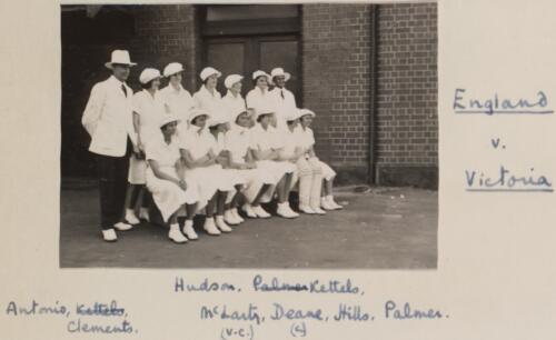 Victorian women's cricket team, 1934 [picture]