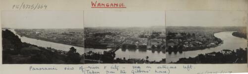 Wanganui, New Zealand, 1935, Panoramic view of the city [picture]