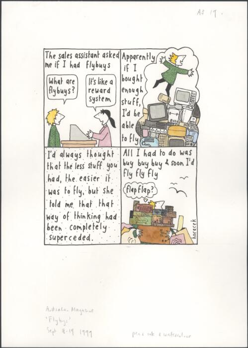 Flybuys [picture] / Judy Horacek