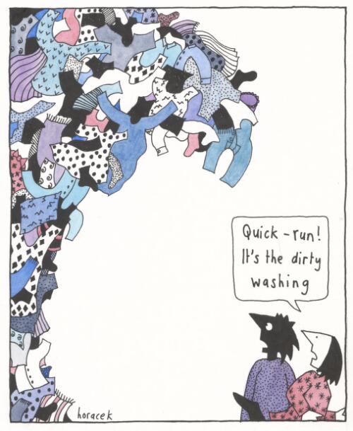 Dirty washing [picture] / Judy Horacek