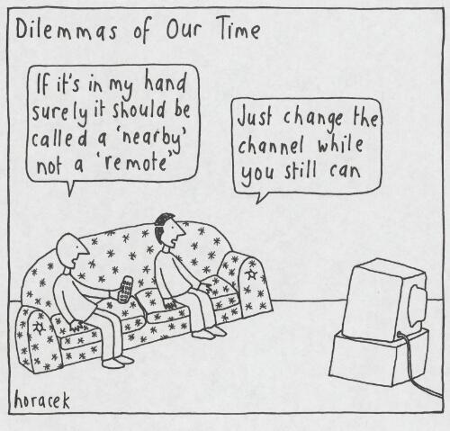 Dilemmas of our time, [1] [picture] / Judy Horacek