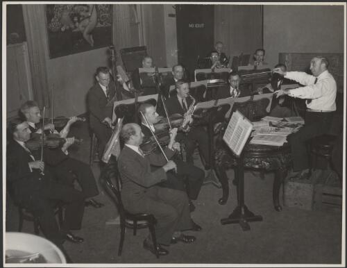 ABC [Australian Broadcasting Commission] variety band, [1930-1950?] [picture]