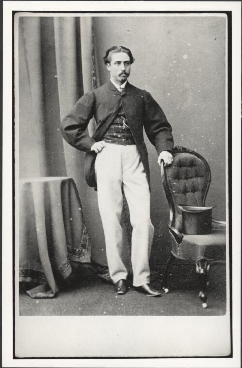 Portrait of Armes Beaumont, opera singer, [186-?] [picture]