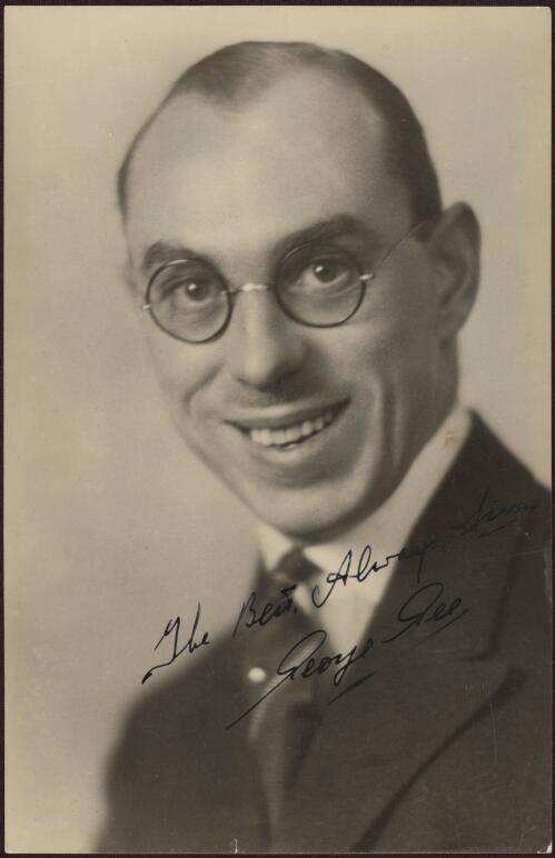 Portrait of George Gee, [autographed, 192-?] [picture]