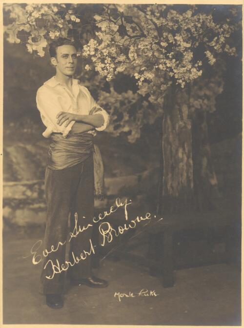 [Herbert Browne as Guido in Wildflower, 1924] 2 [picture] / Monte Luke