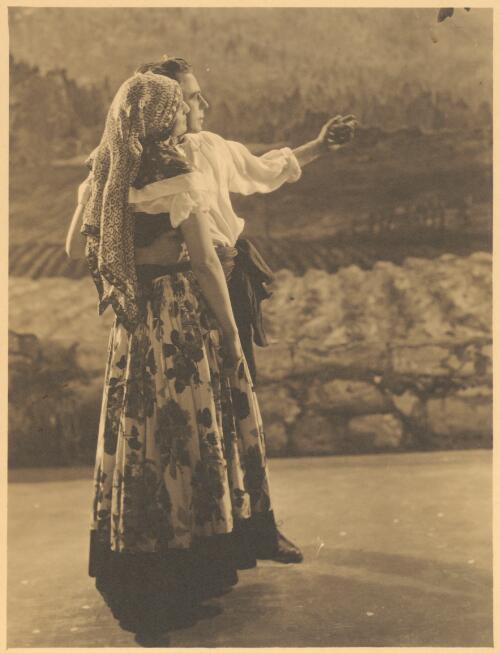 [Herbert Browne as Guido and Marie Burke as Nina Benedetto in Wildflower, ca. 1924] 1 [picture]
