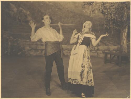 [Herbert Browne as Guido and Marie Burke as Nina Benedetto in Wildflower, ca. 1924] 3 [picture]
