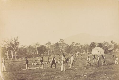 Aboriginal cricketers at Corranderrk [picture]