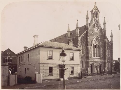 [Memorial Baptist Church, Launceston, Tasmania, ca. 1880s?] [picture]