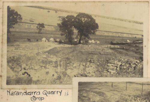 Narandarra [i.e. Narrandera, New South Wales] quarry camp, 1922 [picture]