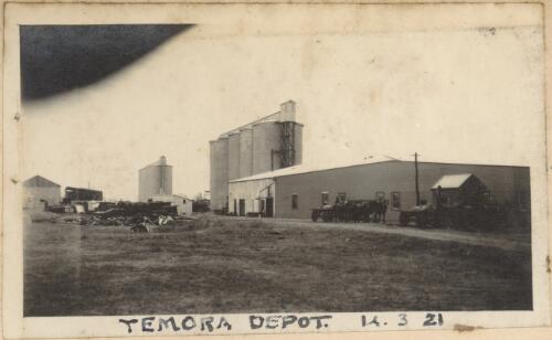 Temora depot [grain storage silos, New South Wales], 14 March 1921 [picture]