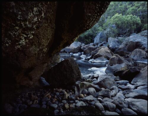Gordon Gorge, southwest Tasmania, 1990, 1 [transparency] / Peter Dombrovskis
