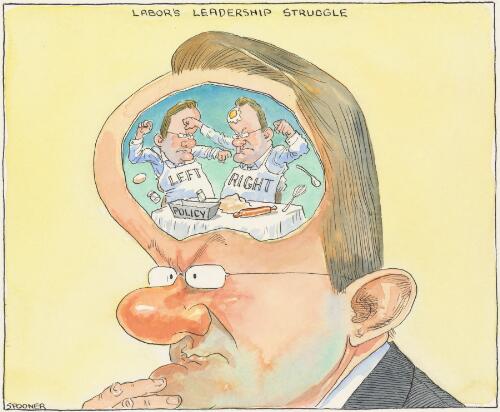 Labor's leadership struggle, 26 June 2004 [picture] / Spooner