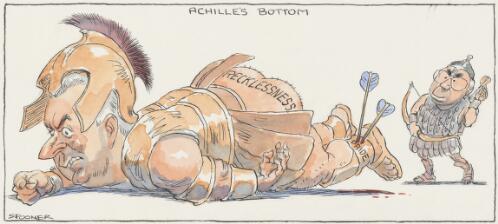 Achilles' bottom, 18 May 2004 [picture] / Spooner