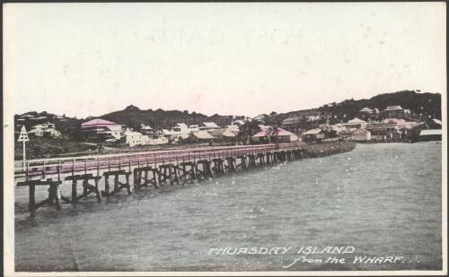 Thursday Island from the wharf, [ca. 1917-1920] [picture]