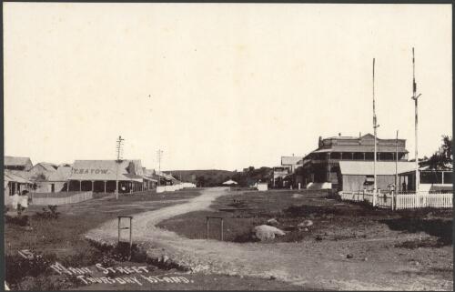 Main street, Thursday Island, [ca. 1917-1920] [picture]