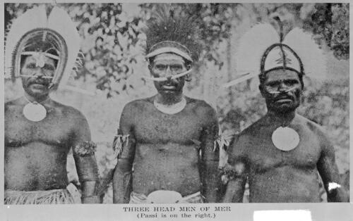 Three head men of Mer [picture]